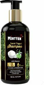 mintten Secret Yogurt Shampoo for Stronger All Hair Types Men and Women 300 ml