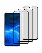 GADGETRONICS Realme X2 Pro Black Tempered Glass Scratch Resistant and Anti Fingerprint Screen Protector