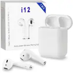OSHEE STORE  i12 Bluetooth Ear Buds Bluetooth Headset in Ear Earbuds with Mic Touch Sensor with and High Bass Level Supporting All Smart Phone & Device