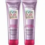 Loreal Paris Everpure Moisture Sulfate Free Shampoos And Conditioner For Color-Treated Hair (Set Of 2) Imported