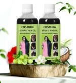 Cosmira Adivasi Neelgiri Herbal Hair Oil ,nilgiri oil, strong hair oil, long hair oil, black hair oil , dandruff free hair oil, growth hair oil hair oil, oil , harbal hair oil,adivasi hair oil (PACK OF 2) 200ML