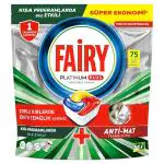 Fairy Platinum Plus All In One Dishwasher Tablets Lemon 75's