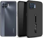 CarryWrap Back Cover for Oppo F17 Pro (Black, Shock Proof, Pack of: 1)