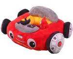 Toyshine Baby Sofa Seat Cartoon Car Chair Toys for Kids- Red