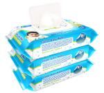 Glider Baby Wipes with Aloe Vera & Vitamin E Moisture Lock Flip-Top 72 pcs (Pack of 3)