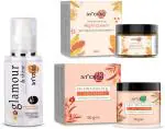 Skinatura Skin Whitening Day Cream, Night Cream and Glamour-Shine Hair Serum Combo (Pack of 3)