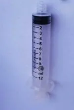 Birds' Park Plastic Syringe 10ml Luer Lock - 2 pcs