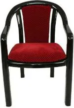 Supreme Black Plastic Outdoor Chair