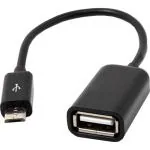 Home Sansar Micro USB OTG Cable Adapter for Android Smartphone and Tablet (Black)