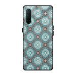 Qrioh Mosaic Tiles Pattern Glass case for OnePlus Nord CE
