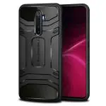 KAPAVER Realme X2 Pro Black Plastic Shock Absorbent Back Cover 22.4 x 11.8 x 1.4 cm