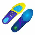 DipNish Gel Insoles Pair Shoe Inserts for Walking, Running, Hiking - Orthotic Inserts Full Length Orthotics for All-Day Comfort-Boot Insoles, Small (4 to 7 UK)