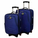 Skyline Purple Polyester Spinner Luggage Suitcase with Number Lock -22 inches-Purple (S-860-22-P )