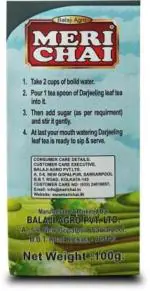 MERI CHAI DARJEELING TEA Tea Box (100 g) Pack of 3