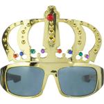 Hippity Hop Multicolor Official King Goggles Funny Novelty Party Glasses