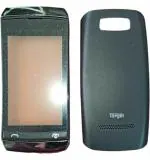 Imbi Black Plastic Back Panel For Mobile Nokia Asha 305