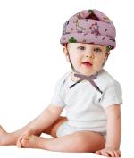 Pseudo Cushioned Safety Helmet , 6 Months to 3 Years, protects the baby from harsh bumps on the forehead, side of the head and back of the head ( Package -1 Baby Safety Helmet).