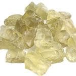 GEMTUB 250 Grams Natural Citrine Raw Stone Citrine Rough Stone chunk Rock Gemstone Absorbs Negativity Meditation Vastu Correction & Home Decoration  attracts wealth, prosperity and success (250GM)