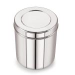 Neelam Stainless Steel 14 22G Russian Deep Dabba, 3100 ml