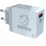 GeekTitan Qualcomm Quick Charge 3.0 Certified 18W 3.0 USB Turbo Wall Charger