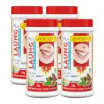 LooLoo Herbal Medicated Tooth Laung Powder |Tooth and Gum Powder |Prevents Gum Diseases & Relieves Inflammation - Pack of 4 (50g each)