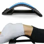 Shopeleven Back Pain Relief Product, Back Stretcher for Pain Relief, Multi-Level Lumbar Region Back Support for Upper & Lower Back Pain Relief Stretcher, Spine Aligner for Bed, Chair & Ca