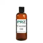 PRZ Coconut Extra Virgin Cold Pressed Carrier Oil Skin Care and Hair Care, 50 ml