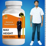 Zemaica Healthcare | Max Height | 100% Natural & Ayurvedic |Height Growth & Height | Gain| Capsule