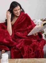 YATI GALLERIE Super Shoft Mink Blanket in Self Embossed Design