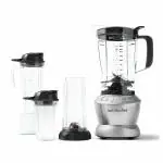 NutriBullet NBC-1209SL Blender Combo, 1200W (Silver), 4 Jars