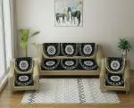 Multitex Floral Design Cotton Sofacover-5 Seater
