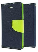 MONKISH Mi Redmi Note 8 Pro Green Canvas Mercury Magnetic Lock Diary Wallet Style Flip Cover|Mobile Cover|Mobile case|Flip cover