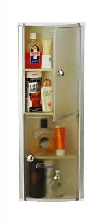 Grazia Ivory Plastic Bathroom Cabinet 60 x 22 x 10 cm