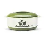 MILTON Orchid 1500 Inner Steel Casserole, 1260 ml, Green | PU Insulated | BPA free |Odour Proof | Food Grade | Easy to Carry | Easy to Store | Ideal for Chapatti | Roti | Curd Maker