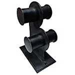 RBS Arah Black Plastic 2 Roll Bangle Display Stand