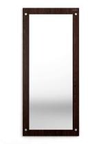 Engineered Wood Wall Mount Mirror for Bedroom Living Room (Wenge) (D.I.Y)