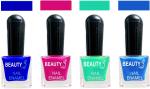 OUR Beauty Multicolor High Quality Quick Dry Long Lasting Hd Colors Nail Polish Pcs Vc67, 32 ml (Set Of 4)