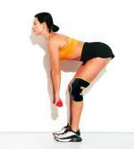 IGR Neoprene Black Neoprene Knee Wrap Support