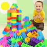 Vastate Building Blocks for 2 Year Old Kids Big Size Blocks Toys for Kid Educational Toys 60 Pcs