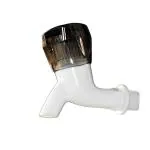 New Ware PVC Water Tap White Cock for Wash Basin, Kitchen Tap, Bathroom Tap and Toilet Tap (10x7) Plastic Cock Faucet for Hot and Cold Water Faucet for Home and Garden