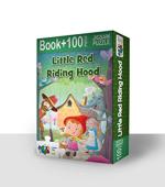 Advit Toys Multicolor Little Red Riding Hood Jigsaw Puzzle 100 Piece And 32 Page Book (Combo Pack Of 1)
