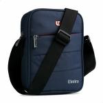 Elmira Navy Blue Polyester Sling Bag