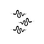 SIMPLY INKED New Mini Snake Temporary Tattoo, Designer Tattoo for all (New mini snake tattoo)