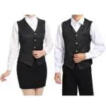 Regal Uniforms -Cotton Black,White Waiter UniformPack of 1