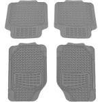 LEO CAR MATS Rubber Standard Mat For Ford Figo (Black, Grey)