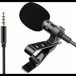 Borneo Collor Mic|Digital Noise Cancellation Clip Collar Mic Condenser for YouTube Video | Interviews | Lectures Travel Videos Mike for Mobile Microphone