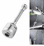 SAMEZONE 360 Degree Rotating Faucet Sprayer Head Attachment