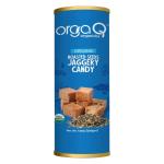 Orgaq Organicky Organic Roasted Healthy Mix Seeds Fusion Jaggery Gor Toffee Chocolate Candy - 200g