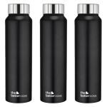 The Better Home Rust Proof and Leakproof Stainless Steel Water Bottle - 1 L (pack of 3)