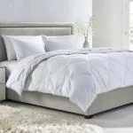 M A R K H O M E White Polyester Conjugated Fibre Waiding Duvet Double 229 cm x 274 cm